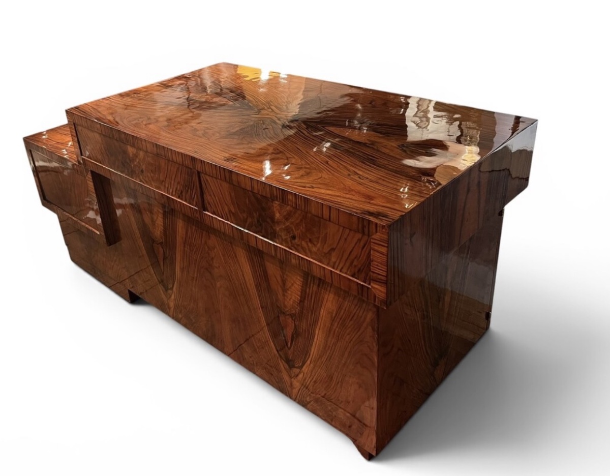 Bureau Art Deco moderniste restauré, France circa 1930-photo-4